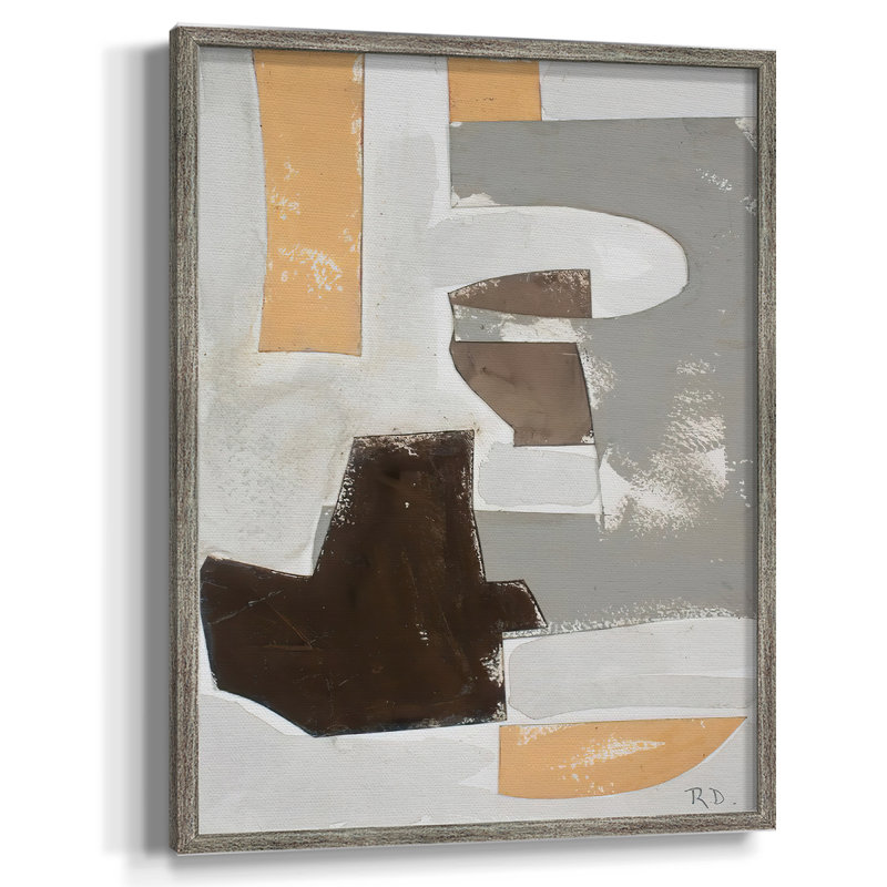 AndalusianFormsIII Framed Print - Solid Wood, 15" H x 12" W
