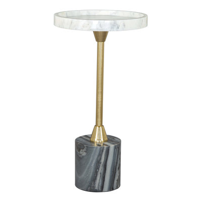 Marble Top End Table