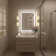 Aevar Super Bright Front & Back Lighted Anti-Fog Bathroom/Vanity Mirror with Tempered Glass & ETL