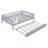 Wood Daybed With Trundle And Fence Guardrails-1441069874-1441069263