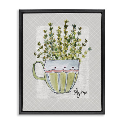 Cadre flottant Thym Herb, par Livi Finn