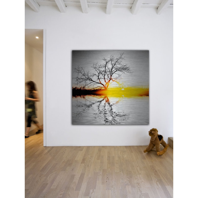 «Killaloe» par Parvex Taj Print, H 32 po x l 32 po x P 1,5 po, Aluminium
