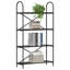 Bookshelf Engineered wood Modern Rectangular Shelving Unit Living Room-400222316