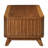 Rectangular Wood Coffee Table For Living Room, 41.5-Inch Coffee Table With Solid Wood Legs