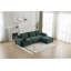 Boneless Modern Memory Foam Compressed Sofa, Large Sectional Couches For Various Living Spaces, Pet-Friendly Cloud Modular Sectional Sofa, Corduroy Fabric, Extra Deep Loveseat, No Assembly Needed-1257338875