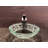 Elegant Glass Engraving Studio 16.5'' Glass Circular Bathroom Sink