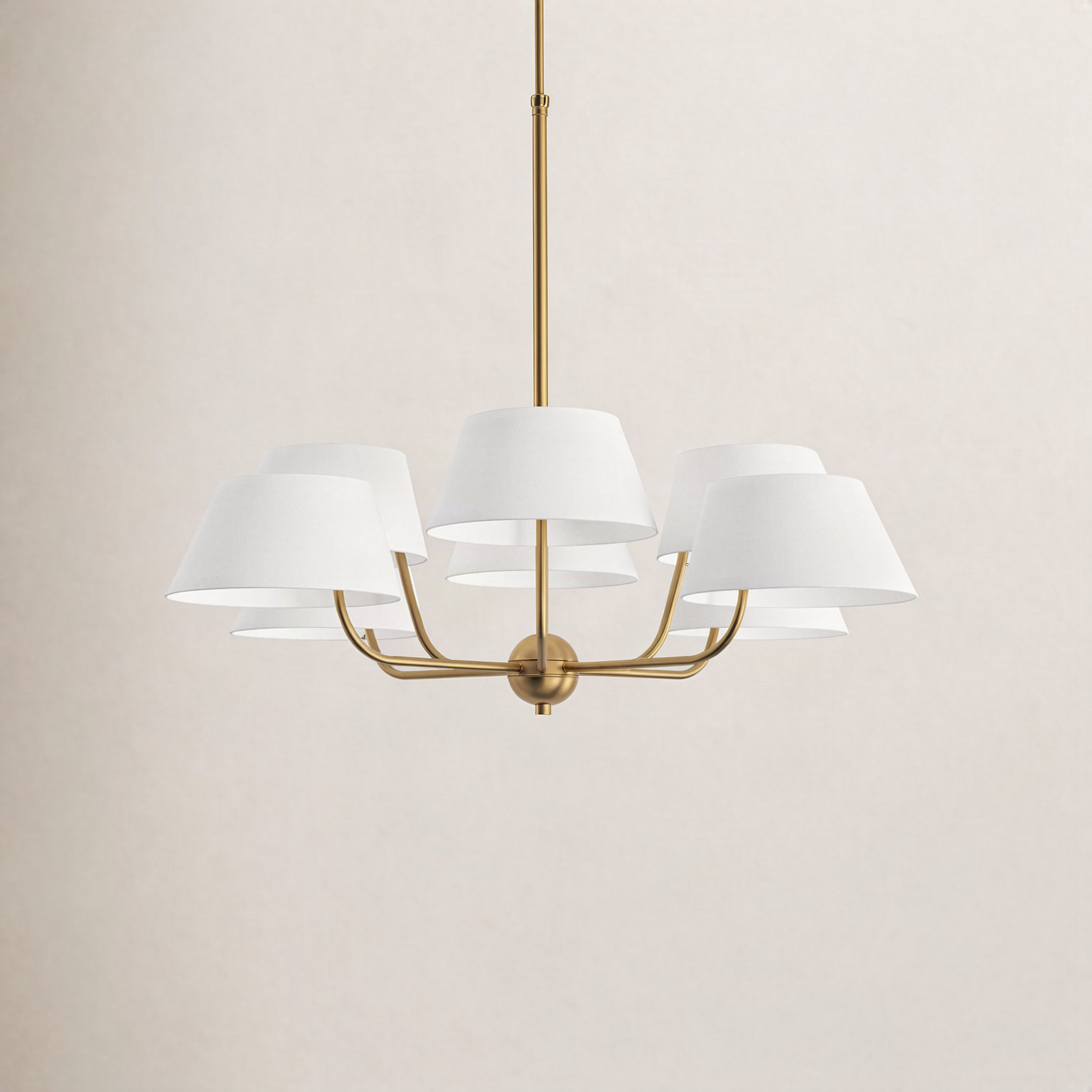 Arielle Dimmable Chandelier, 21.5" H x 40" W