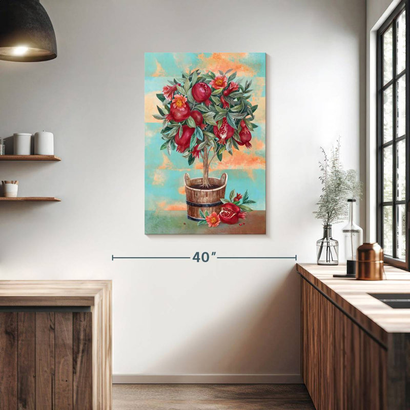 Harnek Pomegranate Tree, 39" H x 26" W