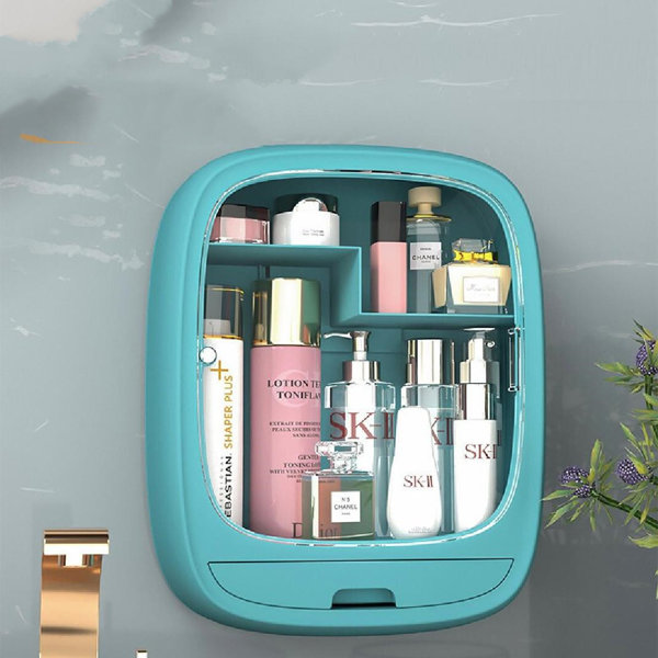 Keymi Cosmetic Wall-Mounted Storage Box Rebrilliant Finish: White