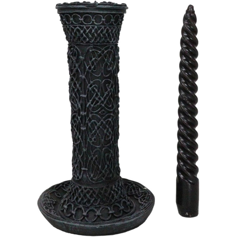 Figurine porte-bougie Wicca Celtic Knotwork