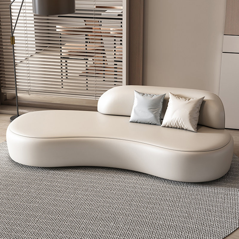 Chaise longue rembourrée Simple Modern Elegant Home, Beige