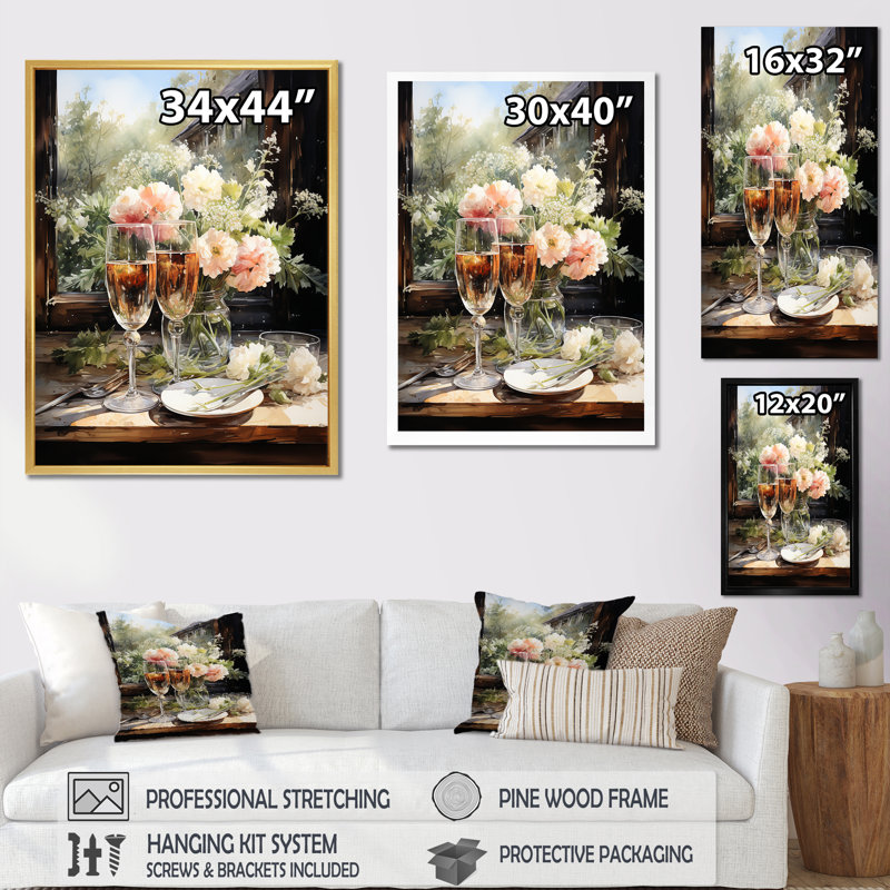 " Bubbly Harmony I ", Black Single Picture Framed, 40" H x 30" W x 1.5" D