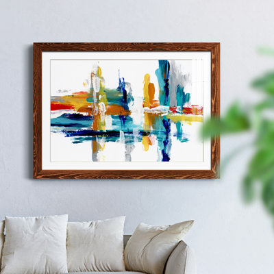 Captive Color III - Peinture encadrée
