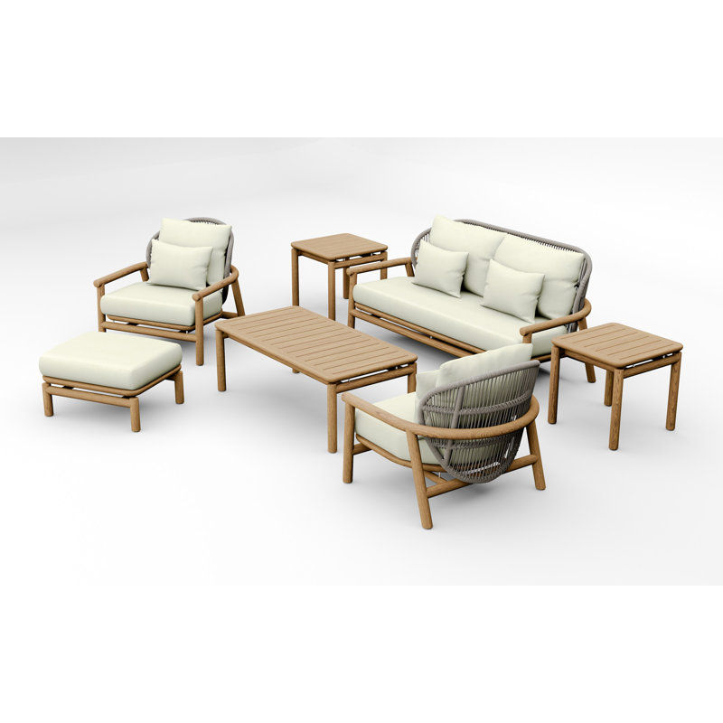Fensee Outdoor - Piece Conversation Set