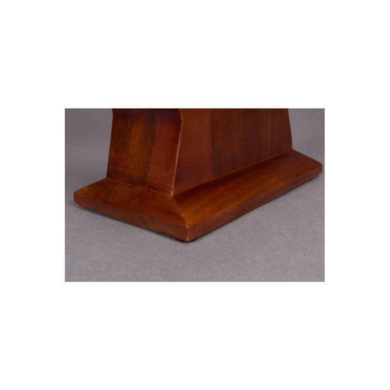 Pilaster Solid Wood End Table