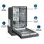 Lave-vaisselle à console complète 18 po 52 dBA-45118977