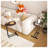 C-shaped Side Table