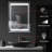 Kleankin LED Lighted Medicine Cabinet With Mirror 3