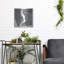 Art mural en métal «New York Map Black» par Laura Marshall-102873100