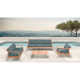 Elswick Teak 6 - Person Patio Conversation Sets with Cushions