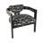 Modern Accent Chair – Comfortable Arm Chair for Living Room, Bedroom Seating, or Office