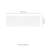 Illume Cloud White 4 in. x 12 in. Glossy Ceramic Subway Wall Tile