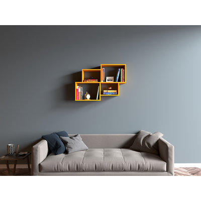 Auburndale Wood Floating Shelf