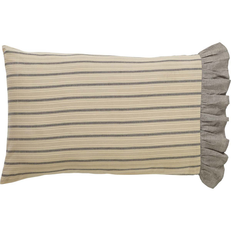 Sawyer Mill 100% Cotton Striped - Set of 2, Standard/Twin Pillowcase