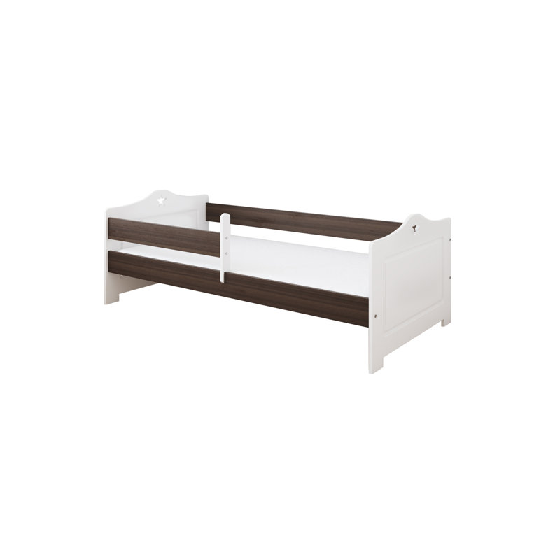 Simpson Cabin Bed, Without Drawer, 80 x 160 cm, Walnut