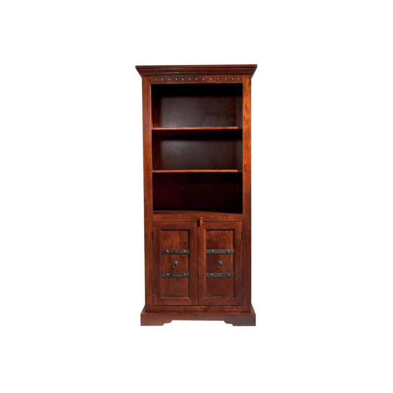 Oxford 183cm H x 84cm W Standard Bookcase, Nougat