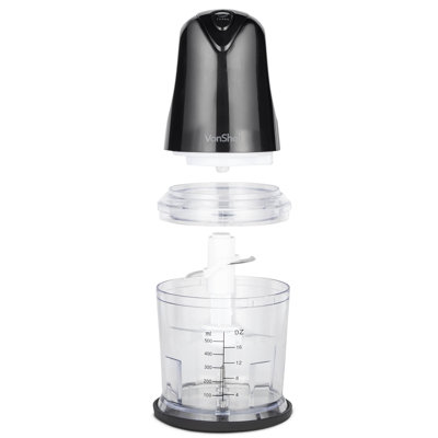 VonShef 2 Speed Blender Food Processor Combo