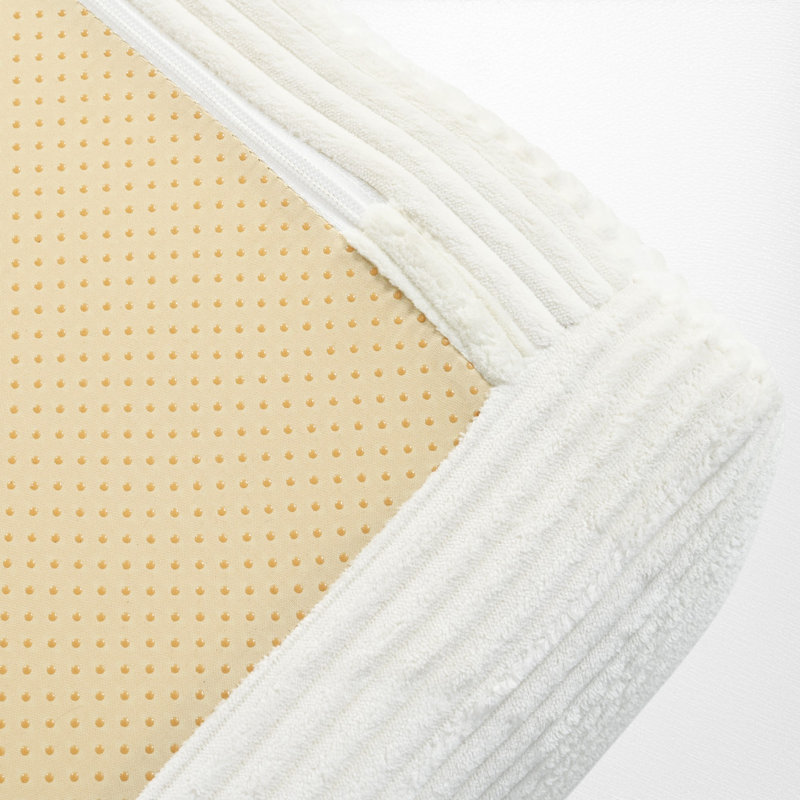 Canapé-lit modulaire rembourré modulaire, Polyester beige