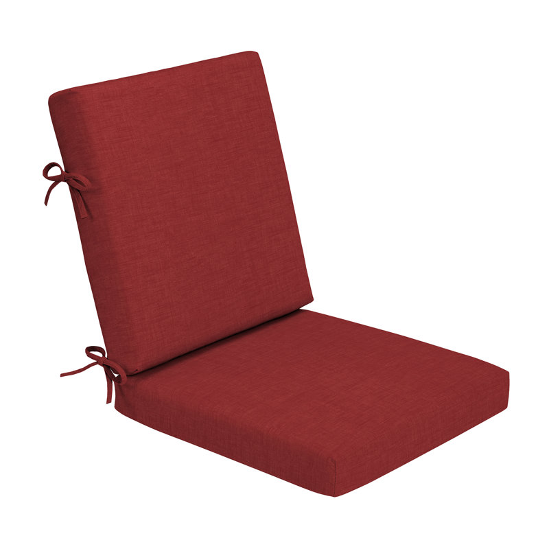 Coussin de chaise d'extérieur en mousse ARDEN, 20 x 20, fabriqué en ProFoam, résistant à la pluie et à la décoloration
