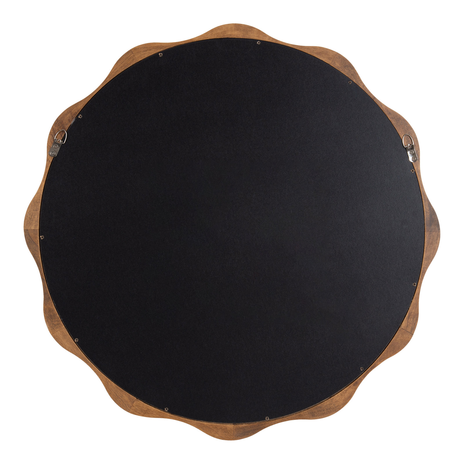 Canonbury Scalloped Mirror, Natural Rustic