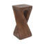 Table d'appoint d'extérieur, table de bout en forme de torsion, table d'appoint décorative, table de tabouret de jardin pour le balcon du patio, la plage et le bord de la piscine-70168503