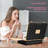 Portable Makeup Organizer Makeup Tool Case With Led Mirror Pink-301349714