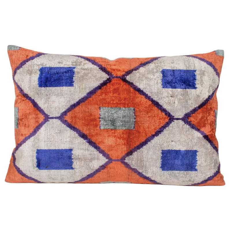 Velvet Designer Pillow Cover And Insert