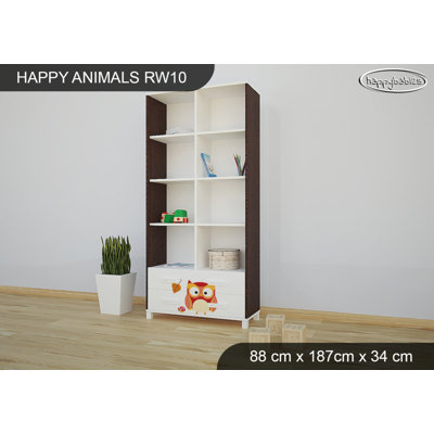 187 cm H X 88 cm W Kids Cube Bookcase