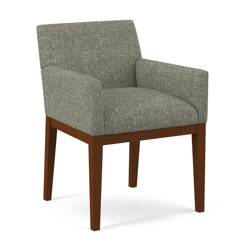 Upholstered Arm Chair, 61653-63, English Saddle