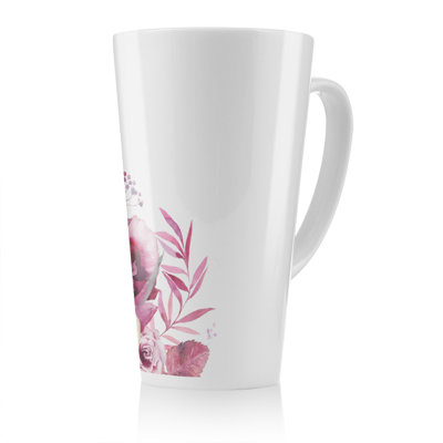 Floral Latte Mug
