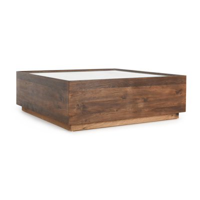 Santa Barbara 49" Brown Wood Coffee Table