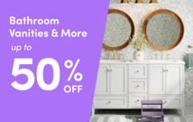Deals on Bathroom Vanities & More