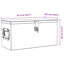 Boîte à outils Boîte de rangement extérieure avec système de verrouillage Coffre à outils en aluminium-1230704835-1328048433