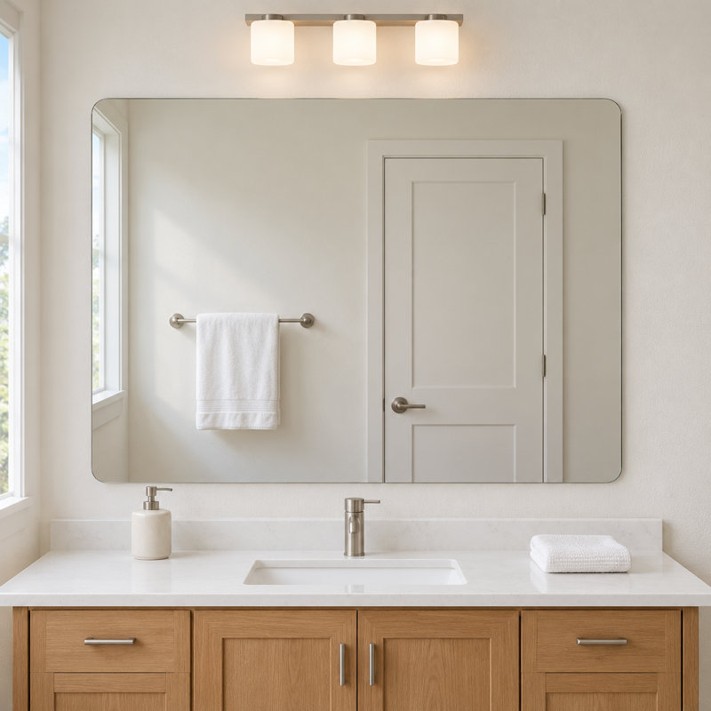 Miroir de salle de bain 40 po x 30 po