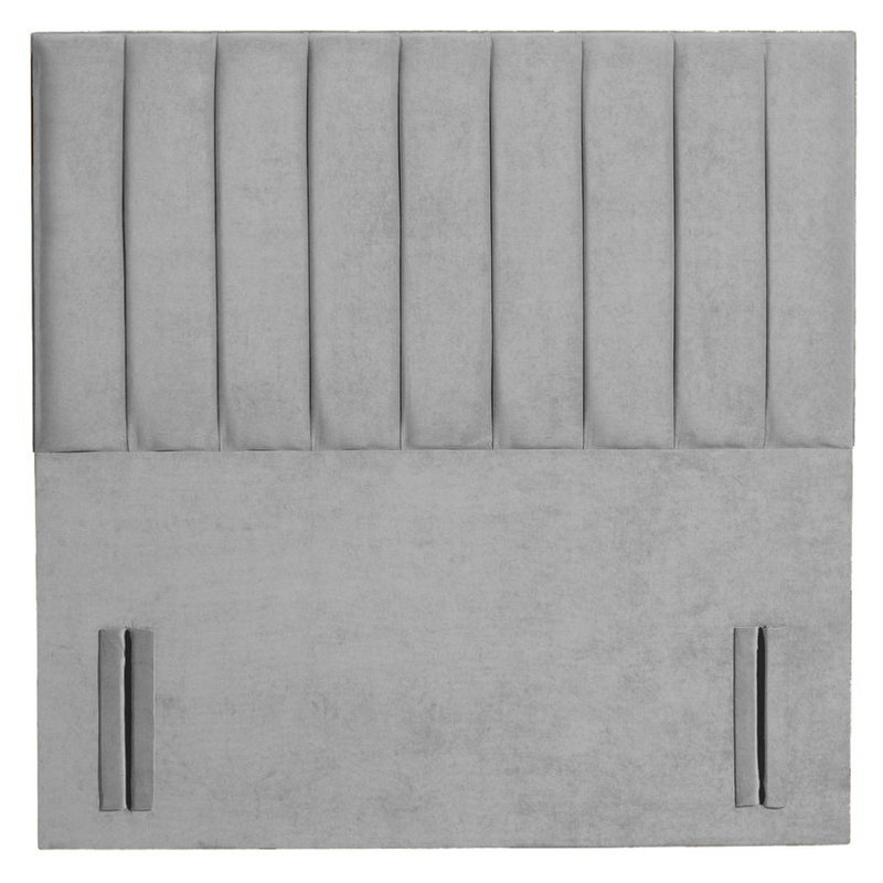Upholstered Headboard, Silver, Kingsize (5')
