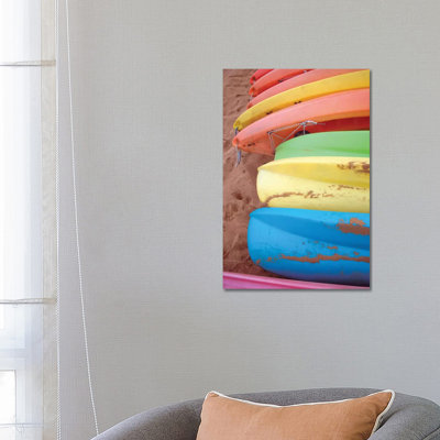 Kayaks II by Jairo Rodriguez - Wrapped Canvas Gallery-Wrapped Canvas Giclée