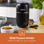 Geepas Coffee Grinder 80 g Capacity | Stainless Steel Bowl & Double Blades | Electric Dried Spice Nuts Herbs Beans Coffee Grinder | Small Fixed Mill with Transparent Lid | 2 Year Warranty, 200W-93212532