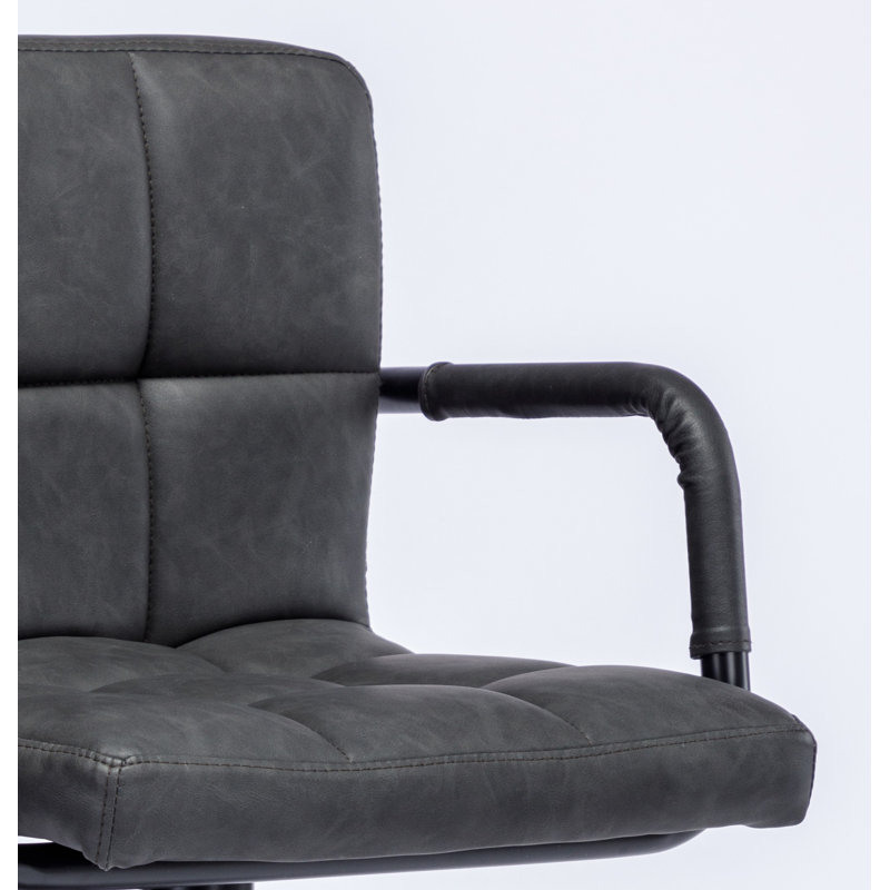 Hayden Swivel Adjustable Height Bar Stool