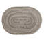 Tapis gris anthracite tressé à la main Elkhorn-361874422