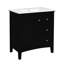 Meuble-lavabo en céramique 30 po-1362731259